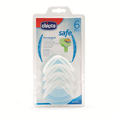Chicco 00060806000000 Serrure de sécurité pour enfant Protections d'angle de lit d'enfant Blanc 4 pièce(s)